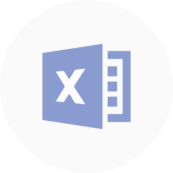 報告レポートはエクセルで出力可能